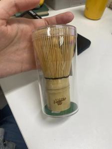 Fouet à thé matcha en bambou de haute qualité, écologique, SKYJOY, design japonais traditionnel fait à la main, logo gravé personnalisé, 100 brins - Product Image 6