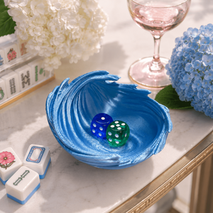 Vassoio per Dadi Mahjong a Forma di Onda Oceanica Stampato in 3D, Ciotola Porta Dadi Curva a Forma di Onda, Porta Dadi Multiuso per Giochi da Tavolo - Product Image 4