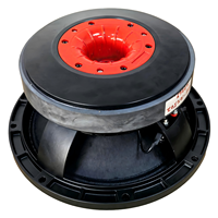 KAMIG ODM OEM Haut-parleur de subwoofer mono audio 10 pouces 1200W Bobine vocale de 3,5 pouces Aimant en ferrite Coque en aluminium durable AC 110-240V