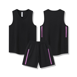 Conjunto de Uniforme de Baloncesto Informal de Alto Rendimiento, Tejido Transpirable con Protección UV para Juegos en Canchas al Aire Libre - Product Image 2