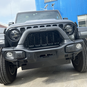 Defensa Delantera de Acero de Alta Calidad Estilo <span class=keywords><strong>Corto</strong></span> y Parachoques Trasero para Accesorios <span class=keywords><strong>Jeep</strong></span> Wrangler JL JT <span class=keywords><strong>4x4</strong></span> - Product Image 6