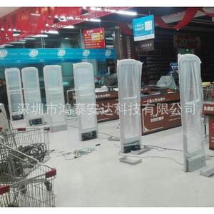 Porte de sécurité antivol 1,2-3m en alliage de zinc, système d'alarme 58KHz pour la protection des entrées de supermarchés et de magasins - Product Image 4