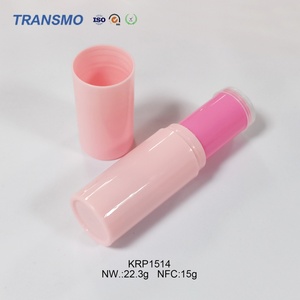 Wholesale <b>Container</b> Tube Make Your Own Lipstick Round Empty Lipstick Tube Packaging 15g - Product Image 5