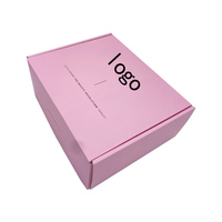 Boîte aux lettres d'expédition postale auto-scellante avec logo personnalisé Nouveau design ondulé avec déchirure à fermeture éclair auto-adhésive