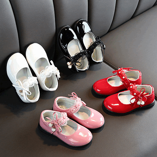 Детские танцевальные туфли принцессы, Детские вечерние туфли без шнуровки на плоской подошве