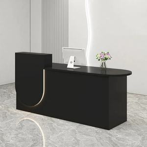 Zxm New Design Durable Reception Desk Modern Small Office Customer Service Counter Front <b>Beauty</b> <b>Salon</b> Reception Desk - Product Image 6