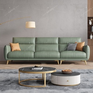 Elegante Divano Letto per Soggiorno e Appartamento, Divano Componibile Moderno con Legno Massello e Tessuto, Durevole e Confortevole - Product Image 4