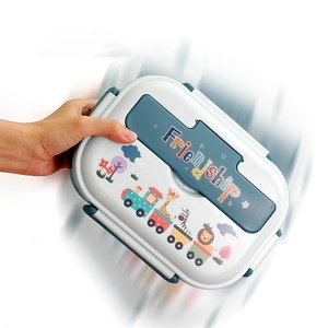New Thermal School Kids Children Tiffin Box 18/10 Stainless Steel Bento Lunch Box With Lunch Box Bag