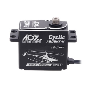 Nuevo Helicóptero AGFRC A80BHX-H con Placa Oscilante Cíclica, 30KG, 0.038 Segundos, Alto Torque, 8.4V, Engranajes Metálicos, Sin Escobillas - Product Image 3