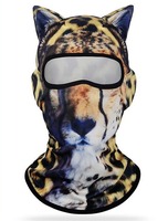 Nouveau masque amusant à motif animalier, masque intégral pour le visage et le cou, masque Gini pour l'été, pour la conduite en plein air