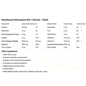 Integratore per la pelle incandescente OEM/ODM: bevanda liquida mirata al collagene e cubilosio per le donne con tutti i tipi di sapori - Product Image 4