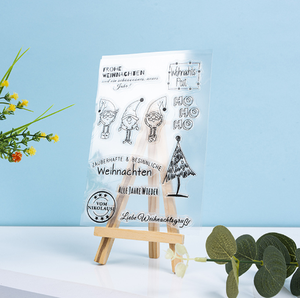 Quantité minimale de commande bas maintenant Produit Rétro <span class=keywords><strong>Lettre</strong></span> Fleur Tampons en caoutchouc transparent <span class=keywords><strong>Tampon</strong></span> transparent en silicone personnalisé pour la fabrication de cartes <span class=keywords><strong>Scrapbooking</strong></span> - Product Image 5
