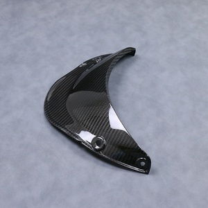 Cache-phare avant inférieur 100 % carbone sec 3K, carénage de phare de rechange brillant, pièces de modification compatibles avec moto sportive 2021+ - Product Image 5