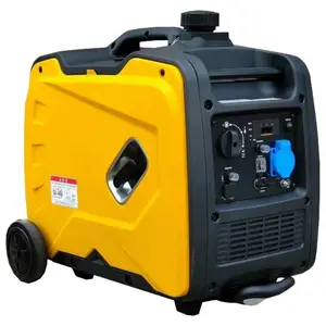 Omvormer 3kw 3000Watt Draagbare Stille 110V 220V Benzine Generator Met Rc