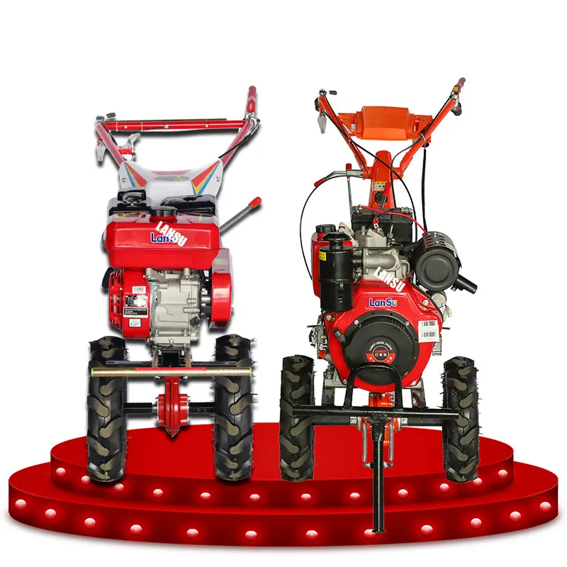 Agricultural Machinery Farming Tools Mini power tiller mini crawler power tillers power train walking tiller