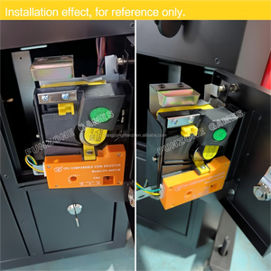 Selector <span class=keywords><strong>de</strong></span> Monedas Electrónico Comparable para Máquinas Arcade, Aceptador <span class=keywords><strong>de</strong></span> Monedas Directo con CPU PY-800V - Product Image 6