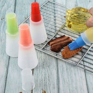 Wholesale Silicone Oil <b>Bottle</b> <b>Brush</b> Non-Stick Heat Resistant Portable for BBQ and Basting Baking & Pastry Tools - Product Image 4