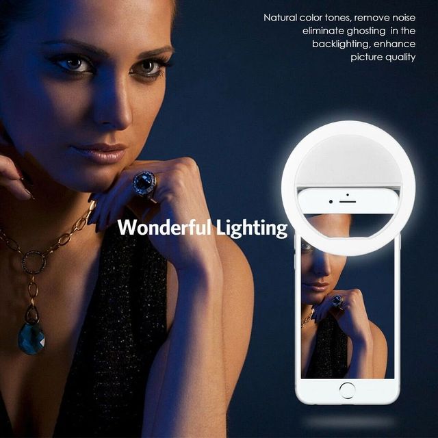 Hot Selling Recharger Mini Portable Selfie Led Light For Taking Photos, Ring Light Selfie
