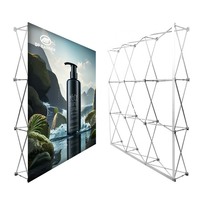 Mur de fond pliable personnalisé de haute qualité pour stand d'exposition professionnel