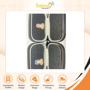 เครื่องช่วยฟังแบบอนาล็อกลดราคาพิเศษ  เป็นมิตรต่อสิ่งแวดล้อม เทคโนโลยีขั้นสูง ใช้งานได้จริง ใส่ได้ทันที รุ่น CIC สำหรับผู้มีปัญหาการได้ยินระดับเล็กน้อยถึงปานกลาง - Product Image 4