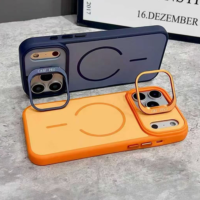 MOQ 500 cellphone accessories for iPhone 17 16 15 14 orange original phone case,wireless charge magnetic phone case for iPhone17