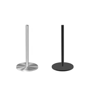 Exhibition gallery pole and rope barrier equipment mini museum stanchions with elastic cord