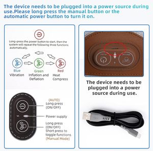 Phenitech Shiatsu pemijat leher punggung, bantal pijat elektrik dengan panas dan 8 rol untuk bahu punggung bawah - Product Image 5