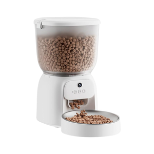 Distributore Automatico di Cibo per Animali Domestici in Plastica da 4L, Facile da Pulire, con Controllo APP, Anti-Sovrappieno, Piani Pasto Personalizzati, per Famiglie con Più Animali, OEM/ODM - Product Image 1