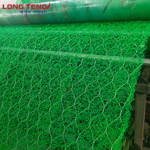 Rete Esagonale in Filo d'Acciaio Geotessile per Gabioni, Tappeti di Rinforzo, Rete Esagonale Anti-Caduta Rocce per Protezione di Pendii - Product Image 3