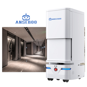 Robot Serveur Hôtelier 2023 en Gros avec Porte Verrouillable, Robot de Livraison pour Hôtels, Hôpitaux, Bureaux, Robot Serveur - Product Image 1