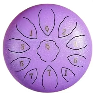 กลองเหล็ก 8 นิ้ว พร้อม 11 โน้ต กอง และฉาบ สำหรับเด็ก พร้อมกระเป๋าและไม้ตีกลอง - Product Image 1