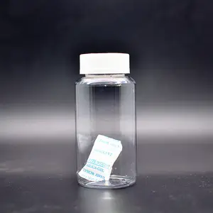 Produttore 200ml bottiglia in PET Trasparente bottiglia di pillola packer con Farmaceutica/Food grade disidratanti con tappo a Prova di Bambino