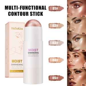 Stick illuminateur hydratant scintillant multifonction, fini nacré, pour le contouring du visage - Product Image 4