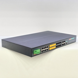 สวิตช์อุตสาหกรรมแบบ Full Gigabit Ethernet Smart Managed L3 พร้อมพอร์ตเครือข่าย RJ45 8 พอร์ต และพอร์ตไฟเบอร์อีเธอร์เน็ต SFP 16 พอร์ต รวมถึงพอร์ตไฟเบอร์ออปติก SFP+ 4*10G - Product Image 6