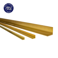 Barre en laiton Hpb59-1 Taille personnalisée Barre d'angle en L en laiton