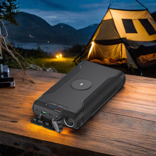 Outdoor Portable Travel Power Bank 72000MAH with DC 12V 20V 24V Output Wireless Charger for Fishing Camping Car Refrigerator
