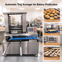 Machine de chargement automatique de plateaux pour produits de boulangerie et pâtisserie