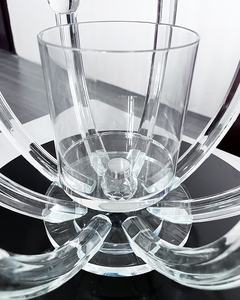 Décoration de Mariage de luxe candélabre en cristal Mariage 8 bras pilier Tube bougeoirs - Product Image 5