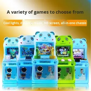 Machine de jeu de tir à l'eau à monnayeur pour deux joueurs, en plastique, pour aire de jeux pour enfants, stand de rue, divertissement - Product Image 4