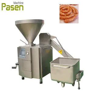 Chicken sausage making machine sausage stuffing machine sausage filling and tying machine