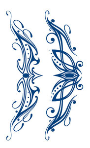 <span class=keywords><strong>Tatuaje</strong></span> Temporal Semipermanente de 2 Semanas de Duración para Hombres y Mujeres, con Símbolos Tribales para Brazos, Pecho, Hombros y Piernas - Product Image 4