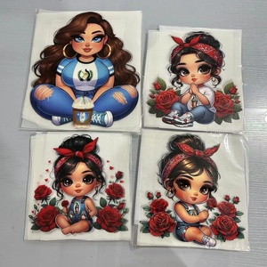 Latest <strong>Design</strong> Waterproof Vinyl Sticker Printed <strong>Transfers</strong> Clothing Label for Garment Dtf <strong>Heat</strong> <strong>Transfers</strong> <strong>Designs</strong> Ready - Product Image 4