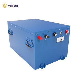 Paquete de Baterías LiFePO4 WIREN W51300 51.2V 300Ah, Sistema de Almacenamiento Solar de 15kWh, Expandible en 4 Series, con Pantalla LCD, Bluetooth y CAN Bus BMS - Product Image 2