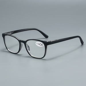 Nouvelles lunettes de lecture anti-lumière bleue transfrontalières haute définition, monture large rétro, pour une lecture haute définition - Product Image 3