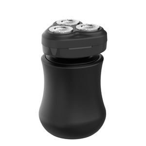 Mini <span class=keywords><strong>rasoir</strong></span> électrique rotatif en alliage d'aluminium OEM <span class=keywords><strong>pas</strong></span> <span class=keywords><strong>cher</strong></span>, étanche IPX6, <span class=keywords><strong>rasoir</strong></span> de poche pour voyage, <span class=keywords><strong>rasoir</strong></span> à barbe pour hommes. - Product Image 5