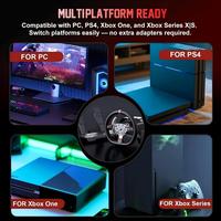 Volant de jeu de course PXN-V10 Ultra compatible avec PC/XBOXOne/XBOXSeries/PS4