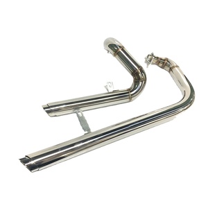 Sistema di Scarico Completo all'Ingrosso in Acciaio Inossidabile per <span class=keywords><strong>Moto</strong></span> Yamaha <span class=keywords><strong>Virago</strong></span> V Star/Dragstar 125/XV125/XV 125/XV250 - Product Image 1