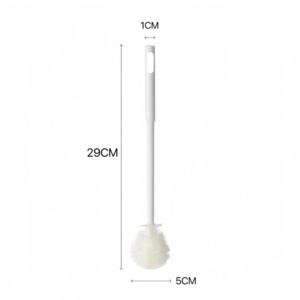 Wholesale Hot Selling Multi-Functional Long Plastic <b>Bottle</b> <b>Brush</b> Baby Cleaner TPE Bristles Cup Eco-friendly for - Product Image 5