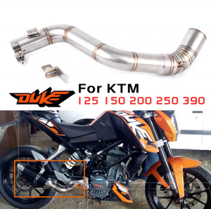 Bộ hệ thống ống xả xe máy cho KTM <span class=keywords><strong>Duke</strong></span> 125, 150, 200, 390 (2012-2016) - Product Image 1