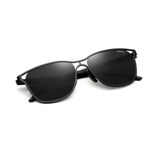 Lunettes de soleil City Black 0975 pour hommes, mode, polarisées, verres TAC UV400 - Product Image 2